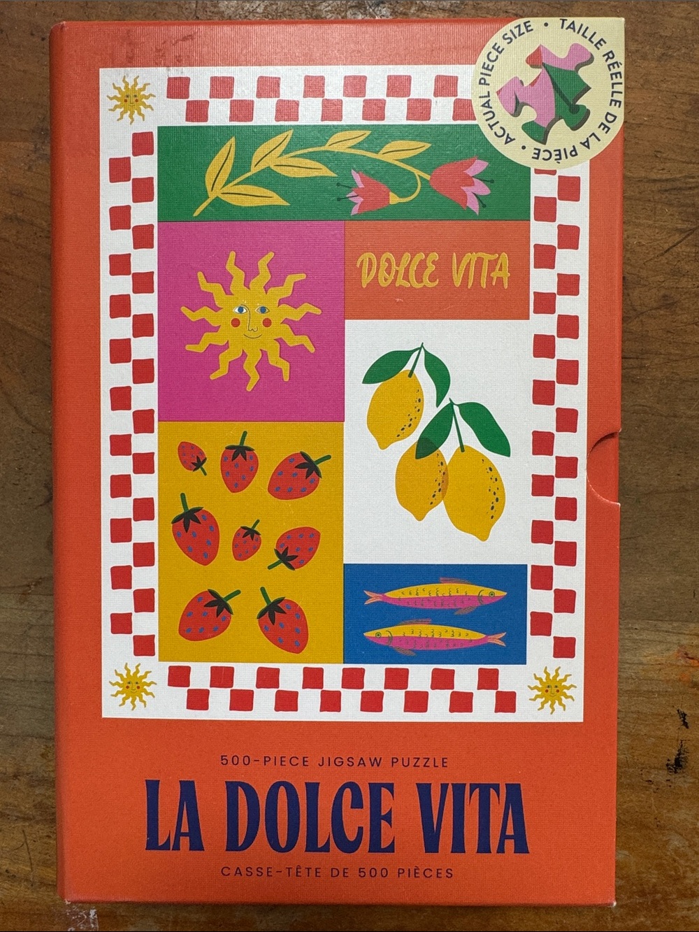 Puzzle - La Dolce Vita - 500 piece puzzle in book shaped box